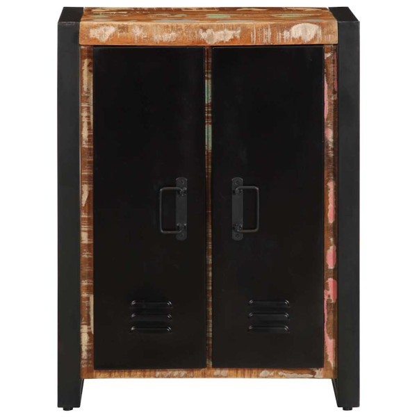 Aparador multicor 55x35x70 cm madeira maciça recuperada M 2