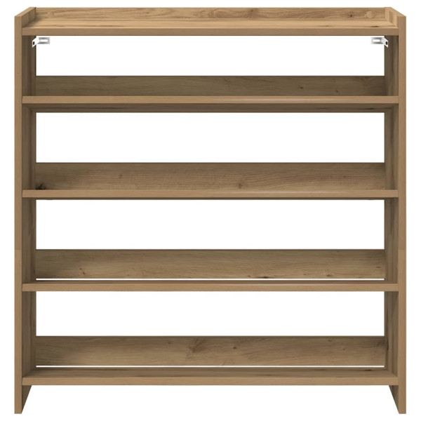 Zapatero artesanal de madera contrachapada 80x25x81 cm M 4