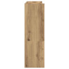 Zapatero artesanal de madera contrachapada 80x25x81 cm 5