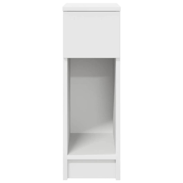Mesas de cabeceira com gaveta 2 pcs 20x36x60 cm branco M 4