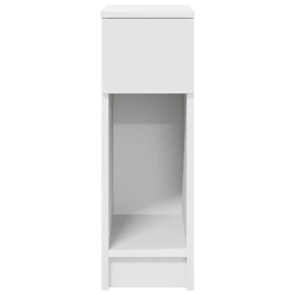 Mesa de cabeceira com gaveta 20x36x60 cm branco M 4