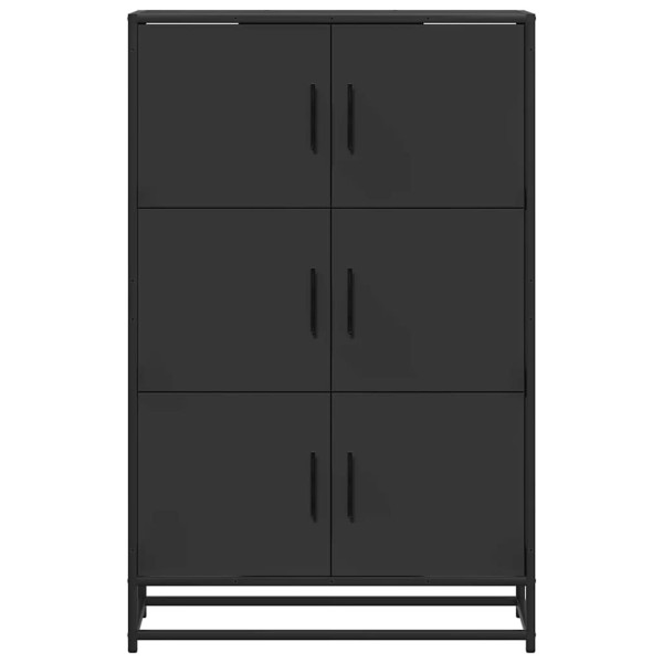 Aparador alto madera de ingeniería y metal 68x35x106.5 cm M 4