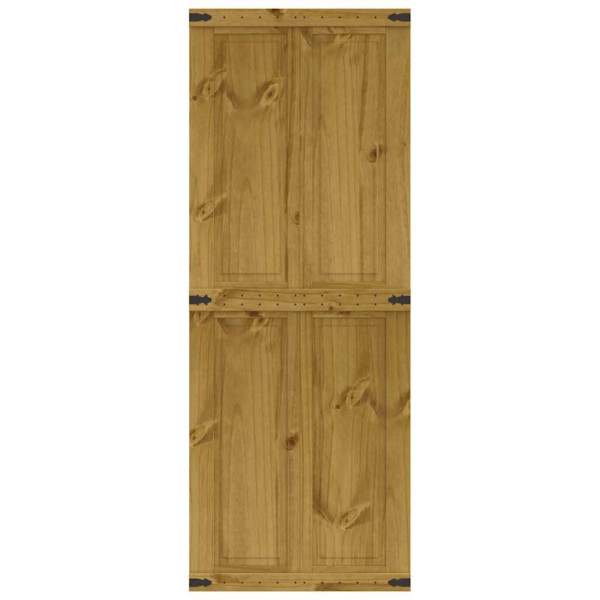 Puerta de granero CORONA madera maciza pino 70x210 cm M 3