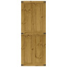 Puerta de granero CORONA madera maciza pino 70x210 cm 3