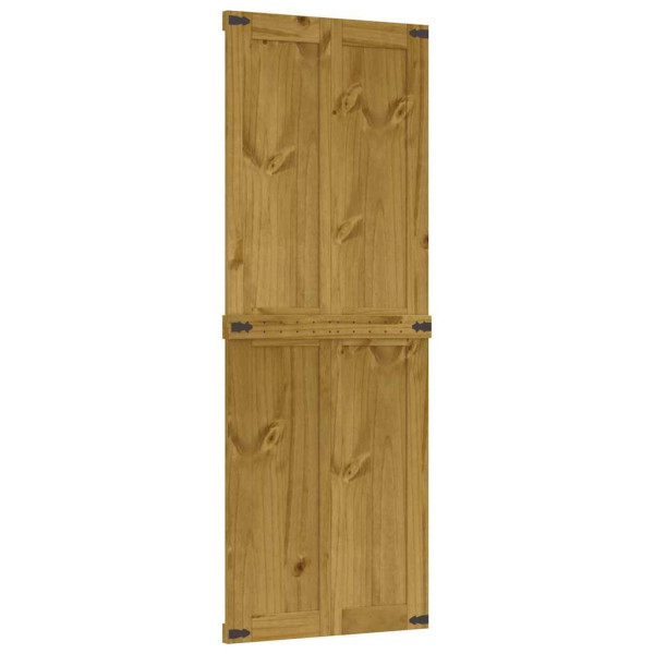 Puerta de granero CORONA madera maciza pino 70x210 cm M 5