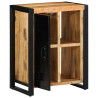 Aparador de madera maciza de mango rugosa 55x35x70 cm 5