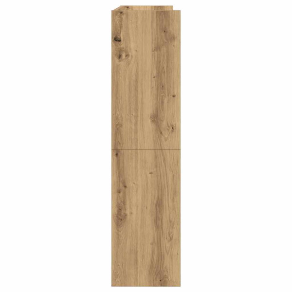 Zapatero artesanal de madera contrachapada 80x25x100 cm M 5