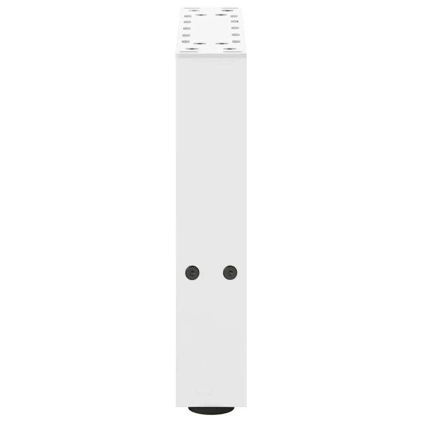 Patas para mesa de centro de acero blanco 2 uds 30×40 cm M 5