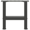 Patas para mesa de centro de acero antracita 2 uds 30×30 cm 3