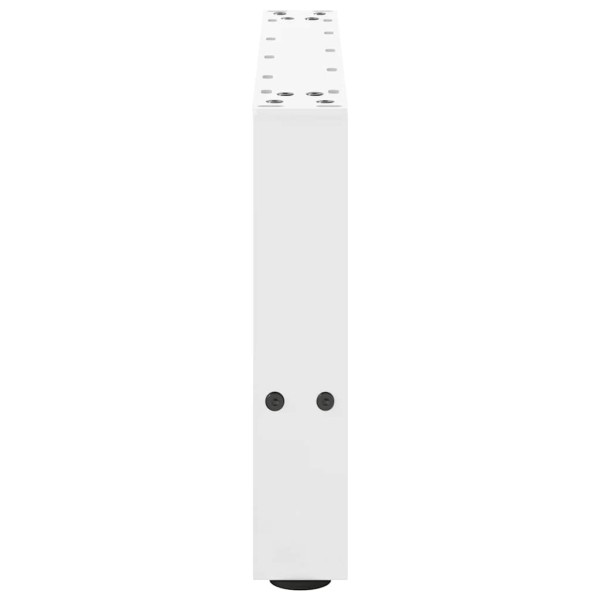 Patas para mesa de centro de acero blanco 2 uds 30×50 cm M 5