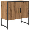 Mueble de lavabo de baño madera roble artisan 60x33x60 cm 2