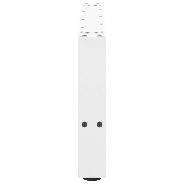 Patas para mesa de centro de acero blanco 2 uds 30×60 cm M 5