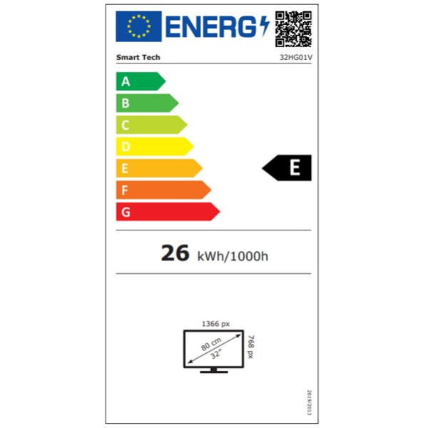 Smart TV SMART TECH 32" LED HD 32HG01V negro M 6