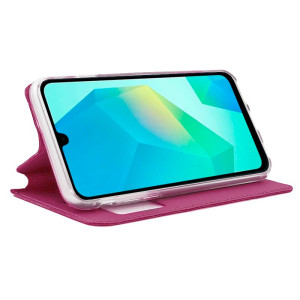 Fundação COOL Capa de Flip para Samsung A165 Galaxy A16 / A16 5G luz rosa H
