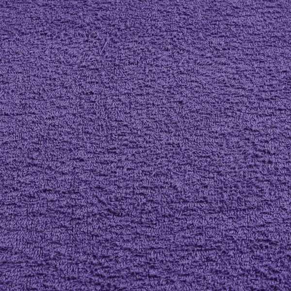 Toalha conjunto 8 peças 100% algodão roxo 360 gsm M 5