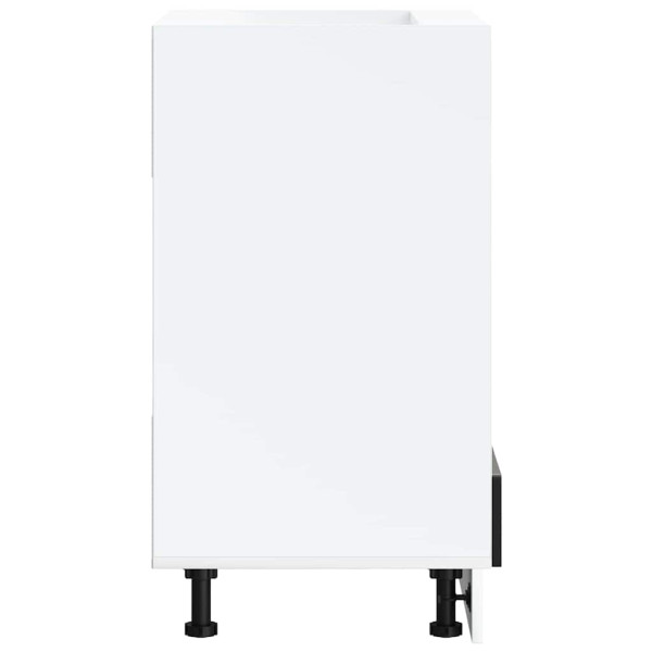 Mueble de horno Porto negro madera reconstituida M 5