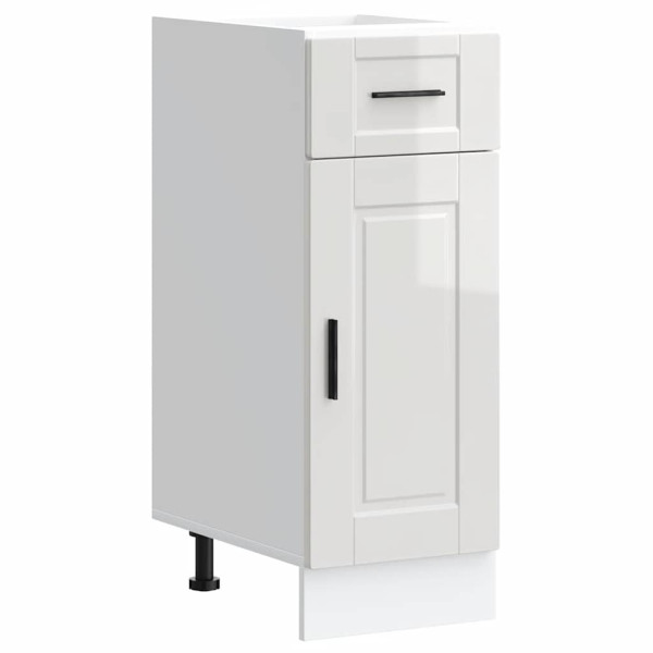 Mueble bajo de cocina porto alto brillo blanco M 2