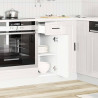Mueble bajo de cocina porto alto brillo blanco 3