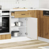 Mueble bajo de cocina porto roble artesano madera reconstituida 3