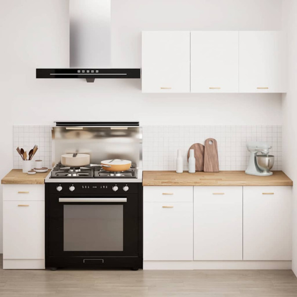 Encimera de cocina rectangular madera maciza roble M 3