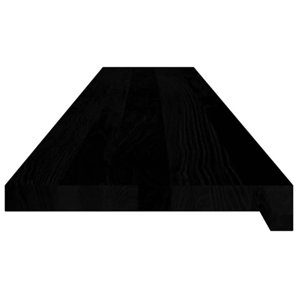 Soleiras da janela 2 pcs 140x30x2 cm carvalho castanho-escuro M 5