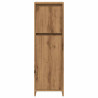 Armario de baño madera contrachapada roble artisan 30x30x95 cm 4