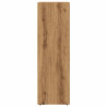 Armario de baño madera contrachapada roble artisan 30x30x95 cm 5