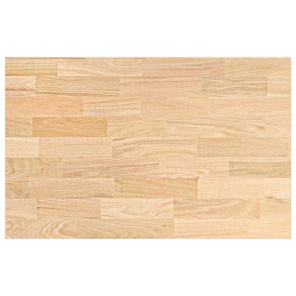 Encimera de cocina rectangular madera maciza roble M 2