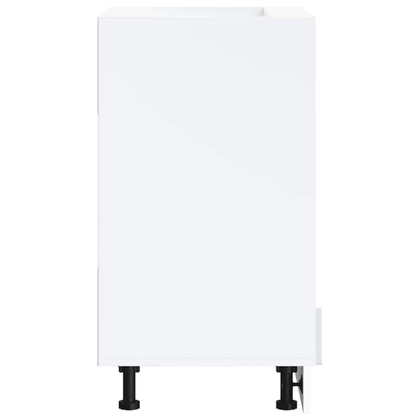 Mueble de horno Porto alto brillo blanco madera reconstituida M 5