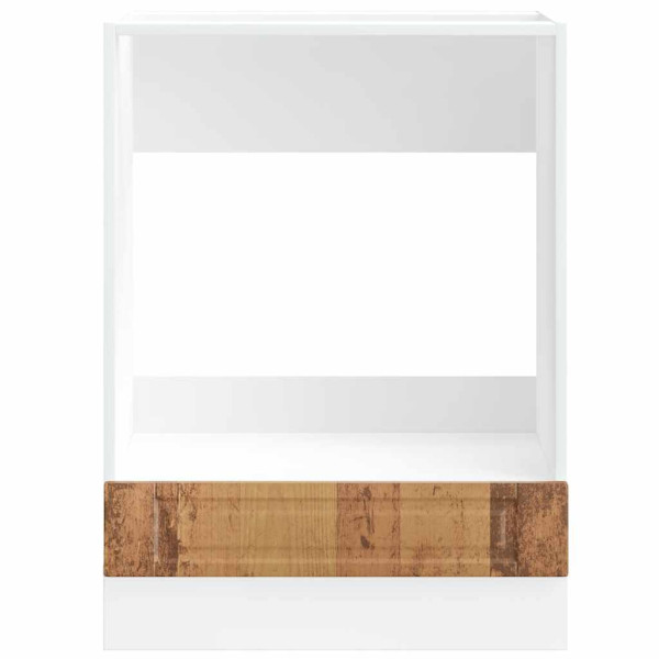 Mueble de horno Porto madera vieja madera reconstituida M 4