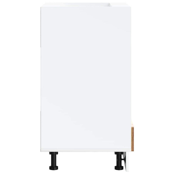 Mueble de horno Porto madera vieja madera reconstituida M 5