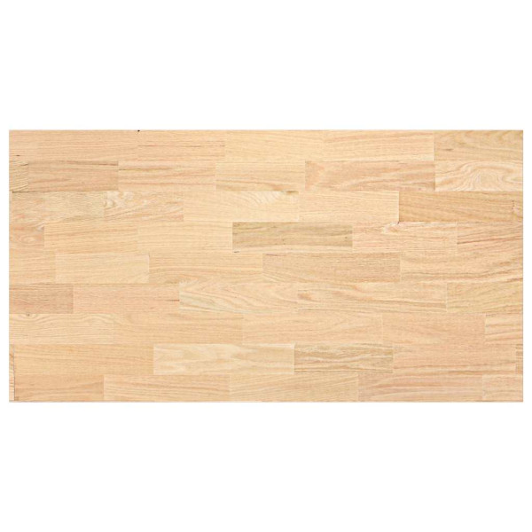 Encimera de cocina rectangular madera maciza roble M 2