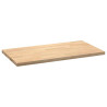 Encimera de cocina rectangular madera maciza roble 5