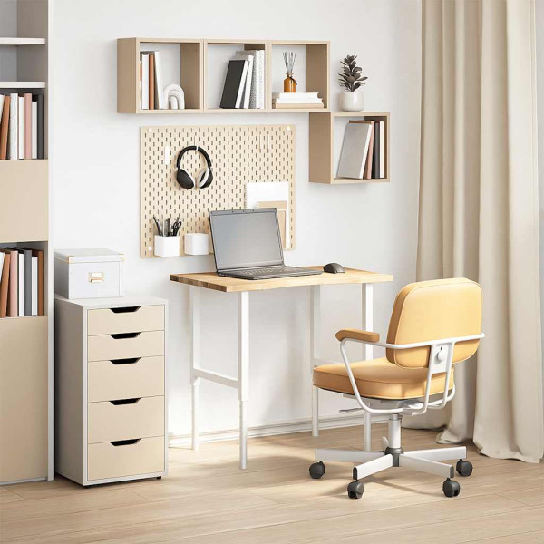 Tablero escritorio rectangular madera maciza roble sin tratar M 3