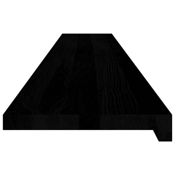 Soleiras da janela 2 pcs 160x30x2 cm carvalho castanho-escuro M 5