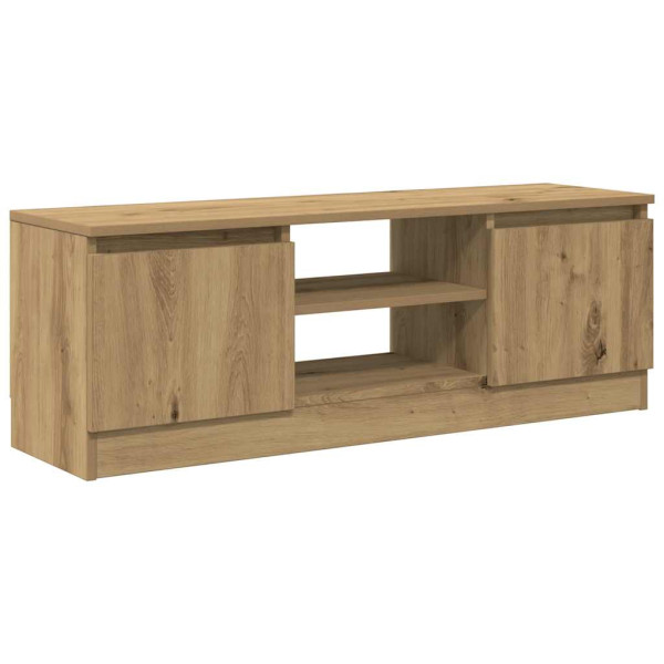 Mueble de TV madera de ingeniería roble artisan 102x30x36 cm M 2