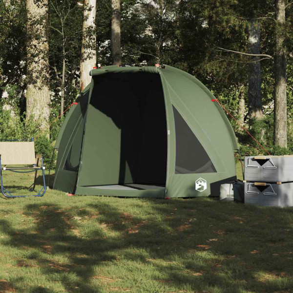 Tenda de pesca impermeável verde azeitona M 3