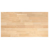 Encimera de cocina rectangular madera maciza roble 2