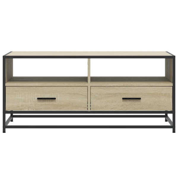 Mesa de centro 100x50x45cm deriv. madeira/metal carvalho sonoma M 5