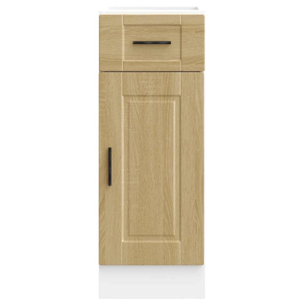 Mueble bajo de cocina porto roble sonoma madera reconstituida M 4
