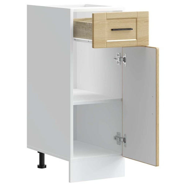 Mueble bajo de cocina porto roble sonoma madera reconstituida M 5