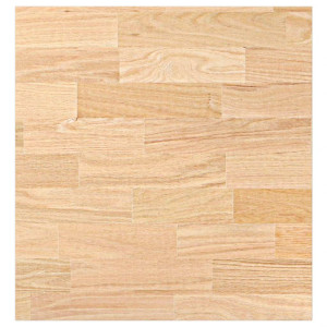 Encimera de cocina rectangular madera maciza roble H