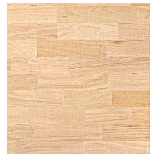 Encimera de cocina rectangular madera maciza roble M 2