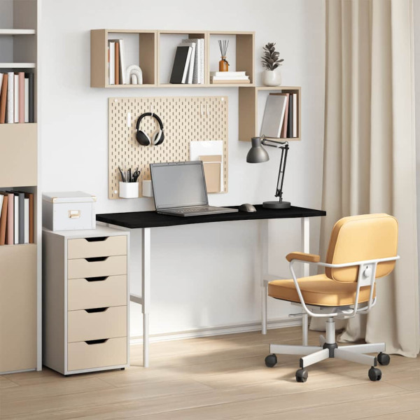 Tablero escritorio 120x60x2.5cm rectangular madera maciza roble M 3