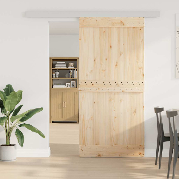 Kit de ferragens para porta de correr tira liga alumínio 200 cm M 3