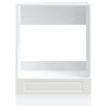 Mueble de horno Porto blanco madera reconstituida 4