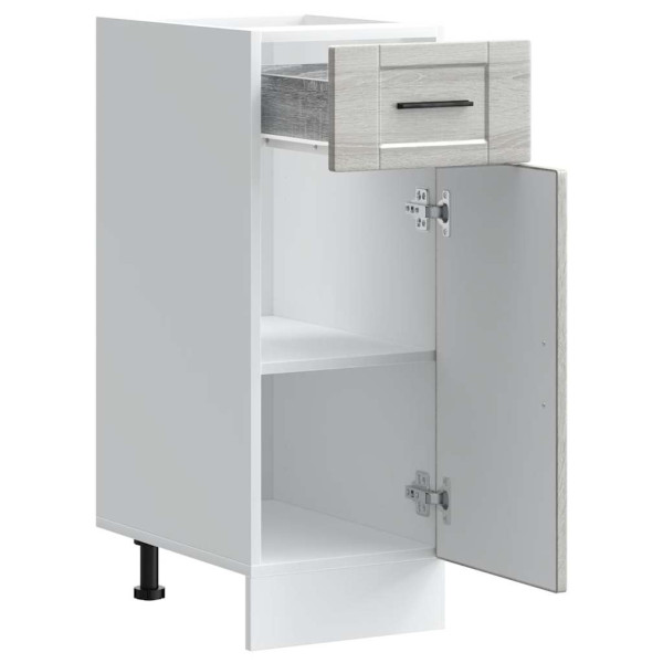 Mueble bajo de cocina porto gris sonoma madera reconstituida M 5