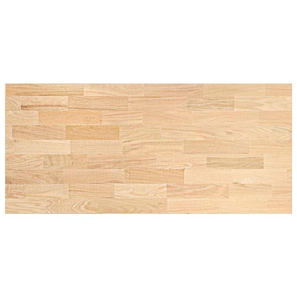 Encimera de cocina rectangular madera maciza roble M 2