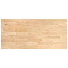 Encimera de cocina rectangular madera maciza roble 2