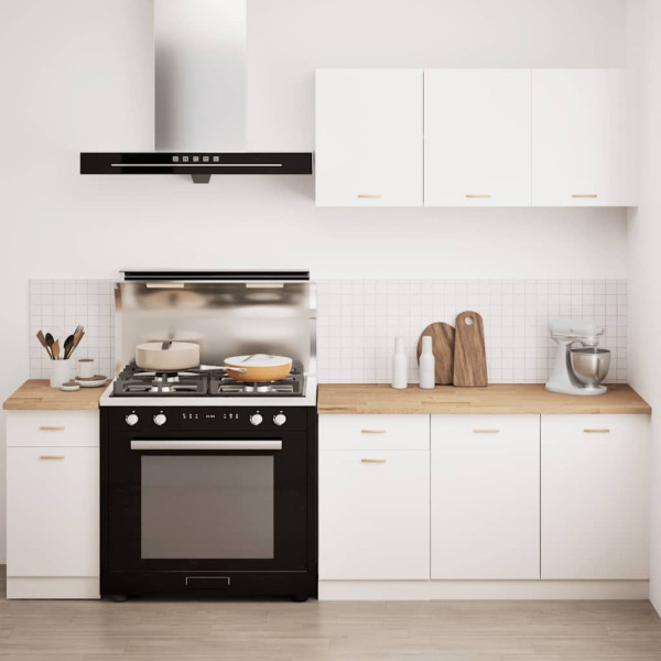 Encimera de cocina rectangular madera maciza roble M 3